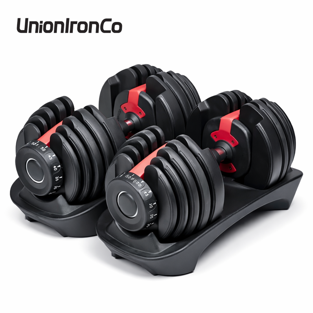 Adjustable Dumbbells Set (5 to 52.5 lb)