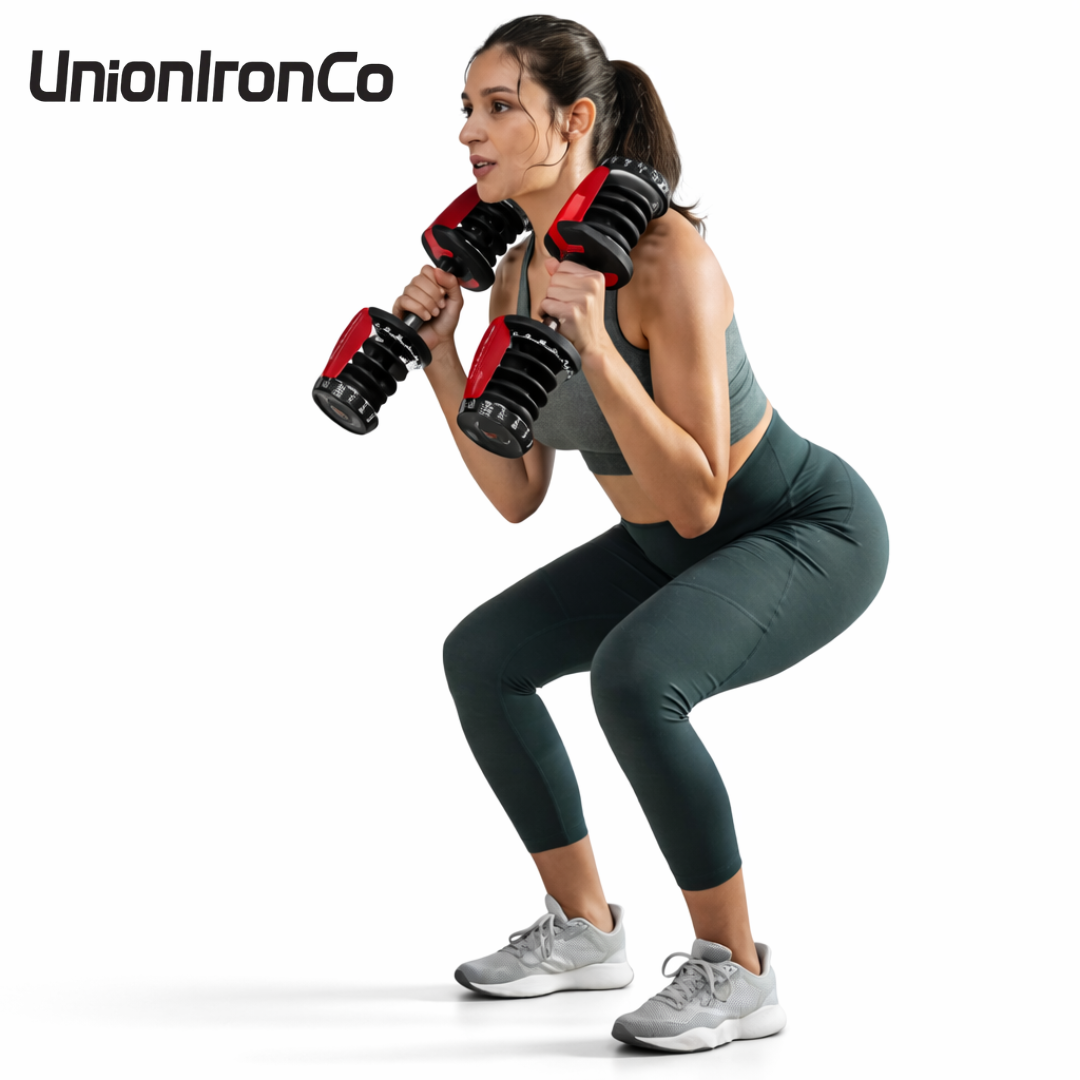 Adjustable Dumbbells Set (5 to 52.5 lb)