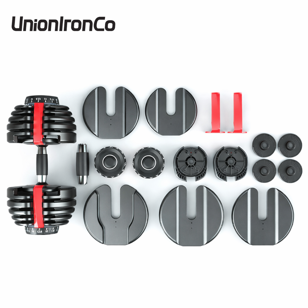 Adjustable Dumbbells Set (5 to 52.5 lb)